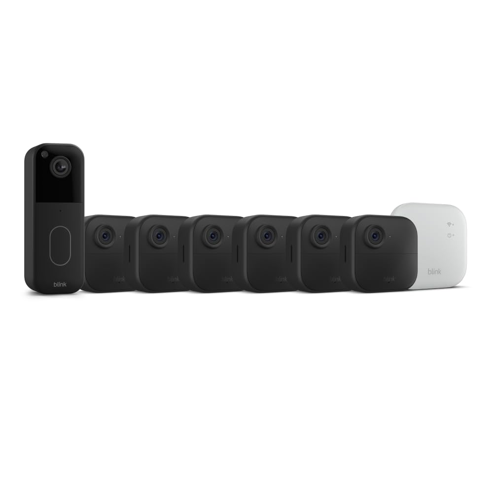 Wireless Video Doorbell + Outdoor Camera with Sync Module I34602
