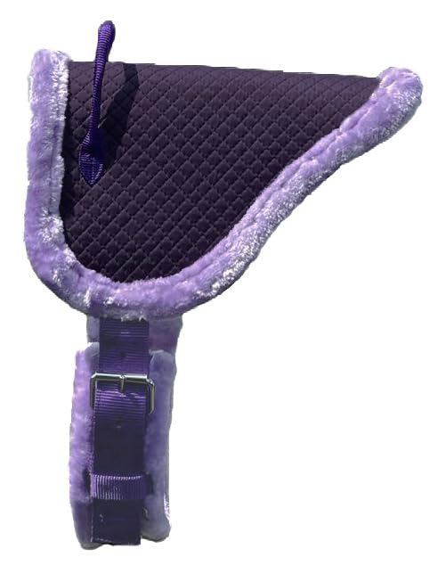 Quilted Bareback Pad with Fleece Bottom and 20" Girth H39200