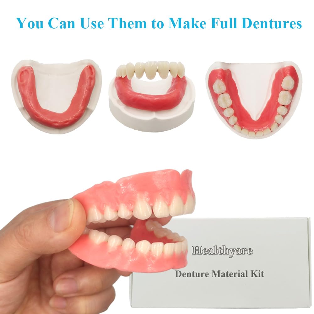 Denture Material Kit for Repair Missing Teeth T201757