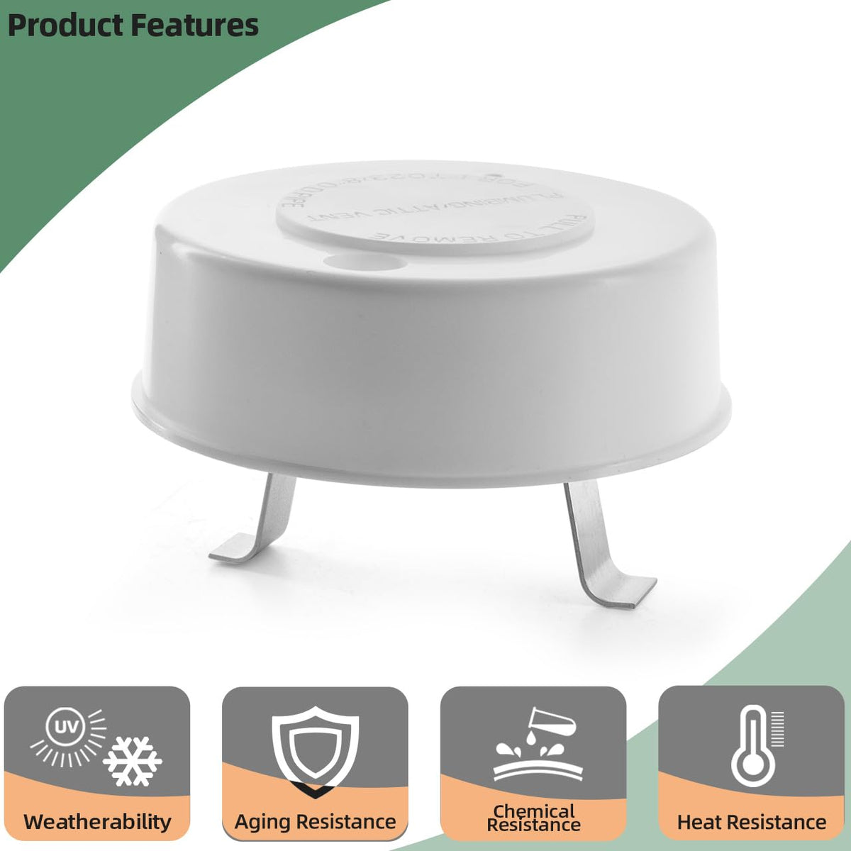 2 Pcs RV Roof Vent Cap Z310878