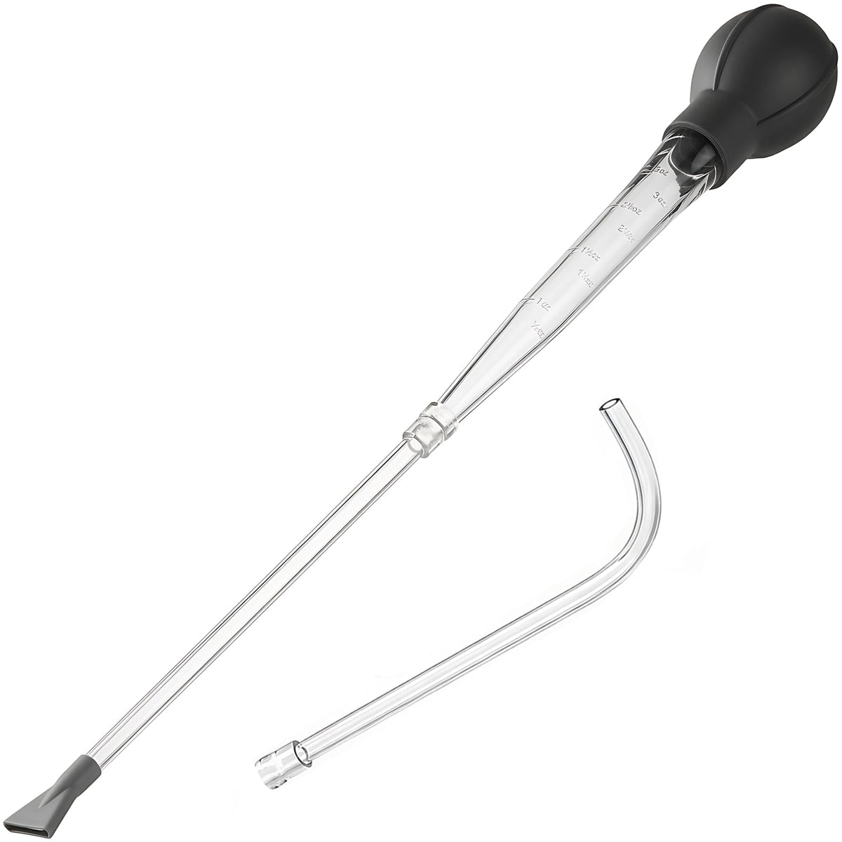 Aquarium Turkey Baster 4-in-1 Spot Cleaner and Coral Feeder 21.6 in Q52975