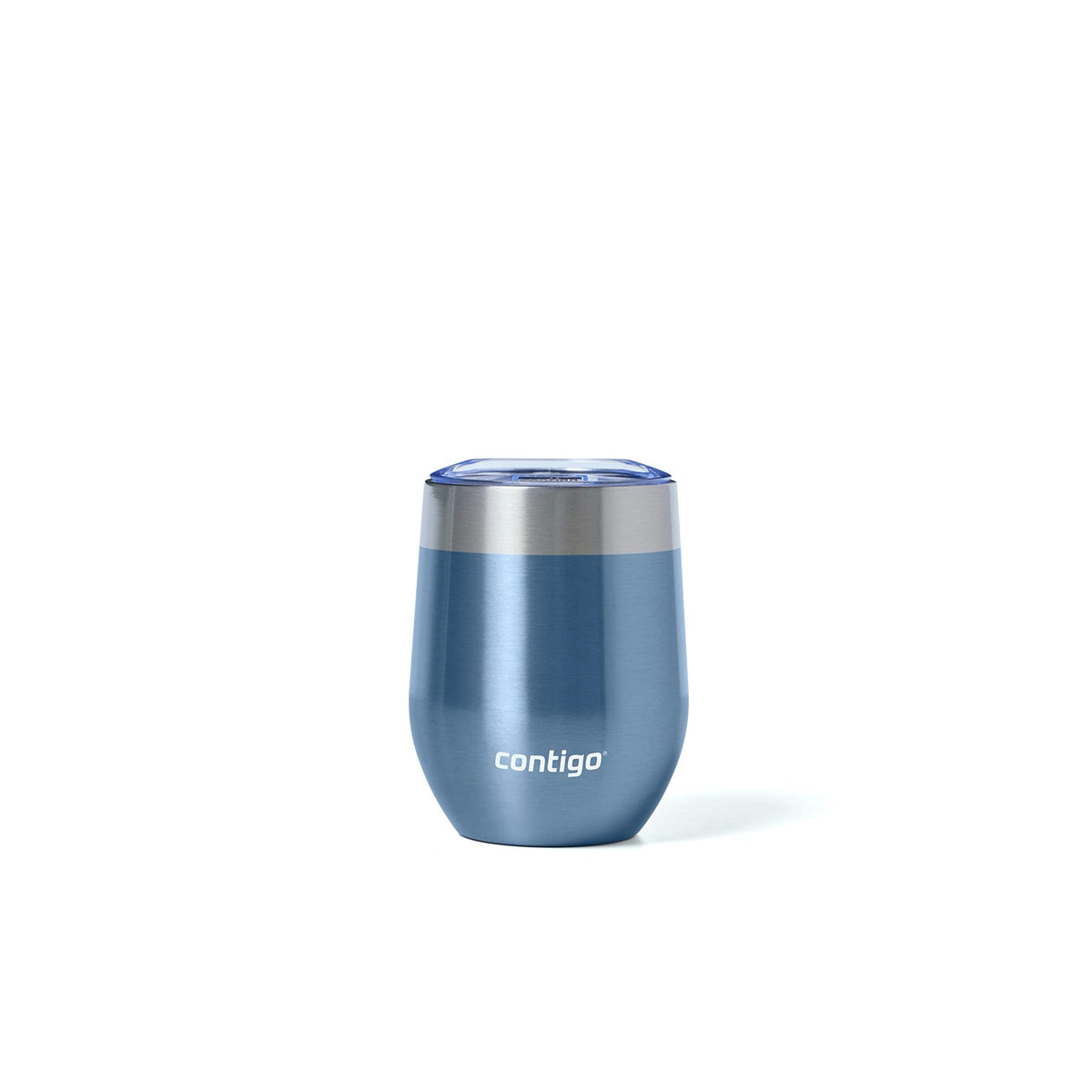 Stainless Steel Wine Tumbler with Splash-Proof Lid, 12oz., 2 Pack N9738