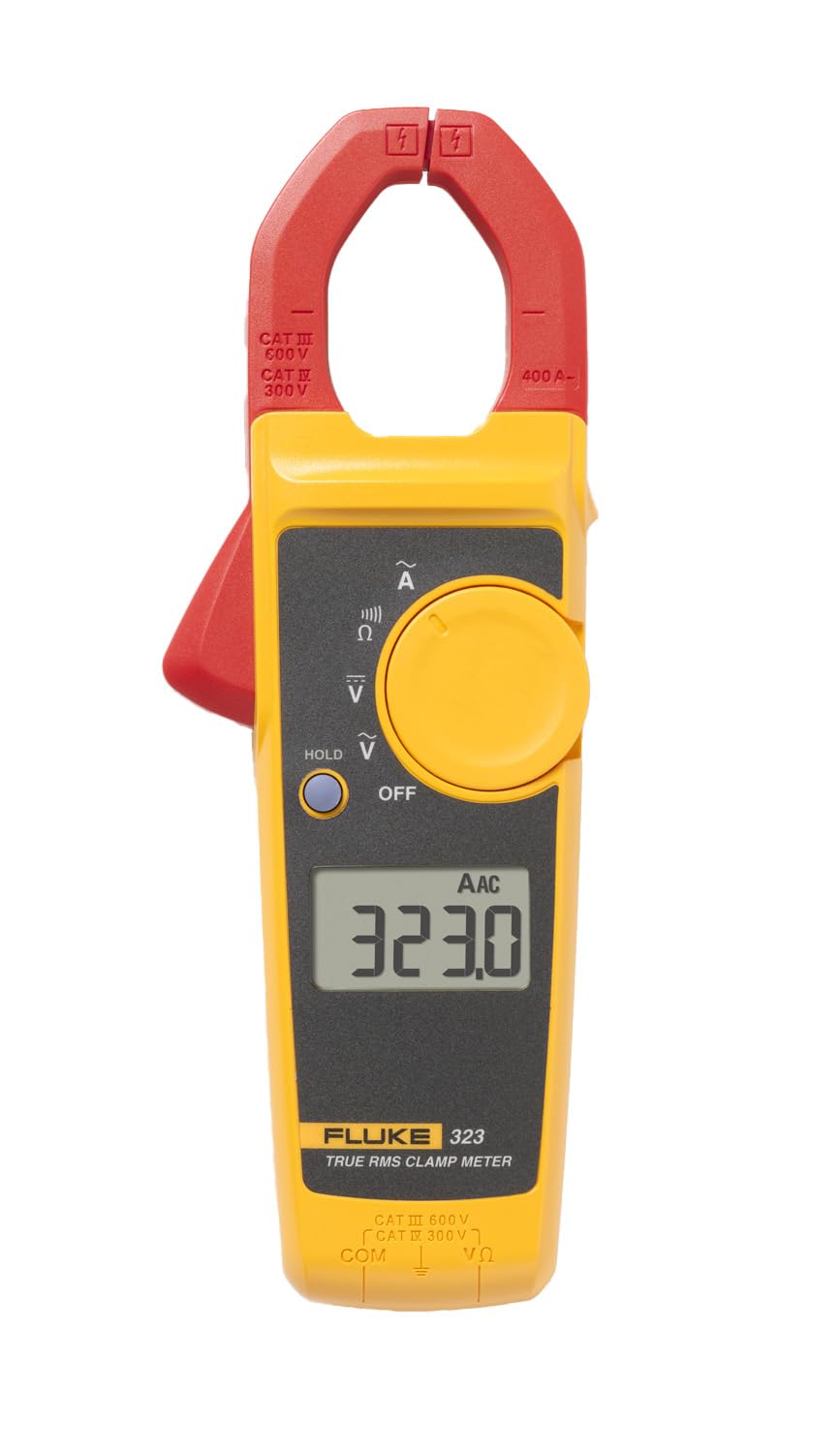 Clamp Meter, Measures AC Current to 400 A & AC/DC Voltage to 600 V J9037
