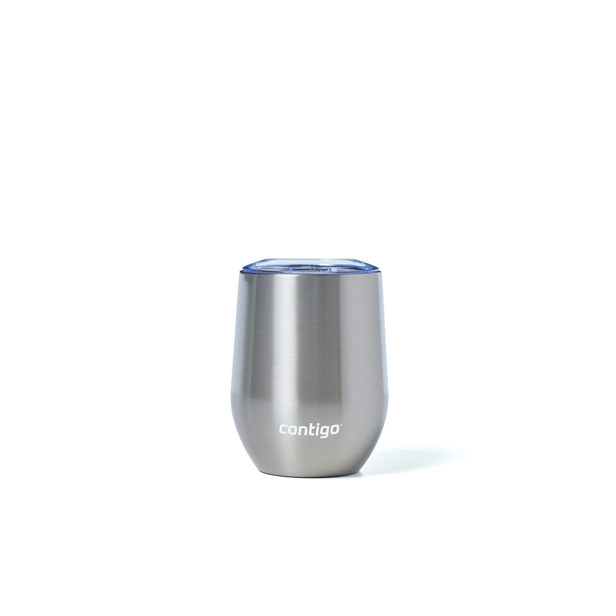 Stainless Steel Wine Tumbler with Splash-Proof Lid, 12oz., 2 Pack N9738