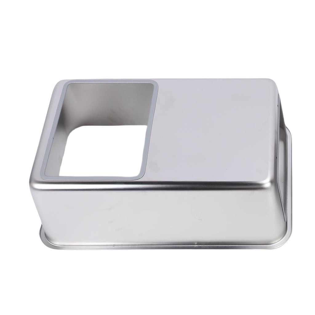 Enclosed Stainless Steel Top Entry Cat Litter Box with Scoop J363408