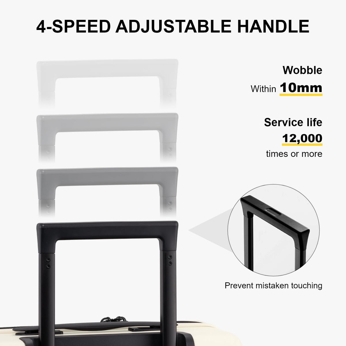 Hard Shell 20 Inch Carry on Luggage Polycarbonate G1316