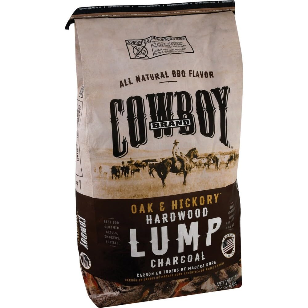 Hardwood Lump Charcoal, 18 lb J77566