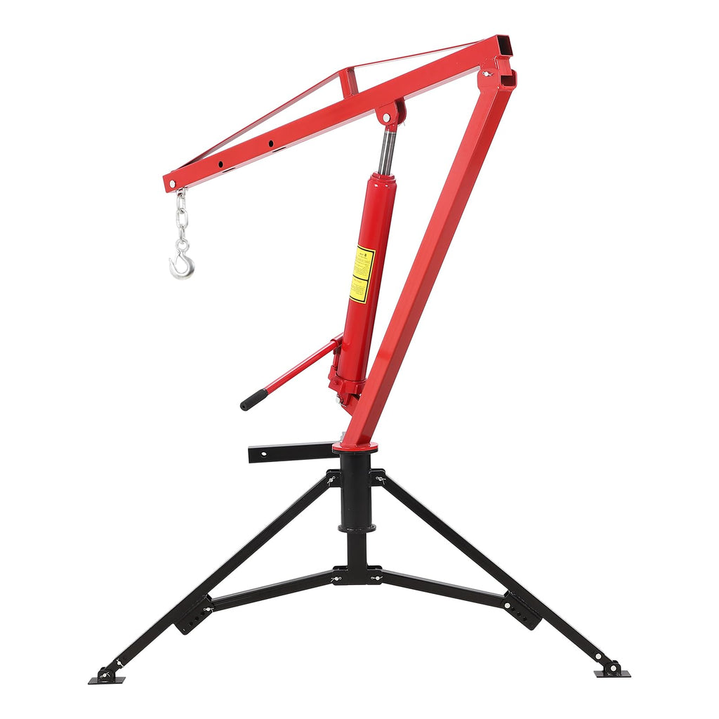 1000 Lbs Hydraulic Hitch Mounted Truck Crane W97148