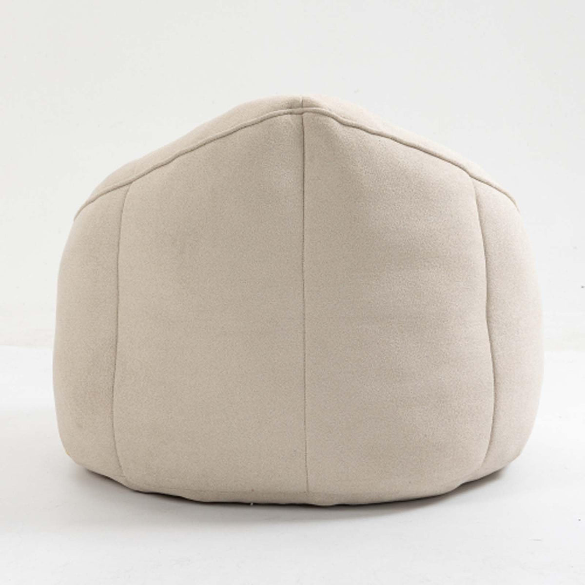 Yellow Memory Foam Bean Bag Chair with Footrest E6321