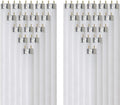 25W 2300 Lumen 3000K Soft White T8 Fluorescent Tube Light Bulb Pack of 30 D225