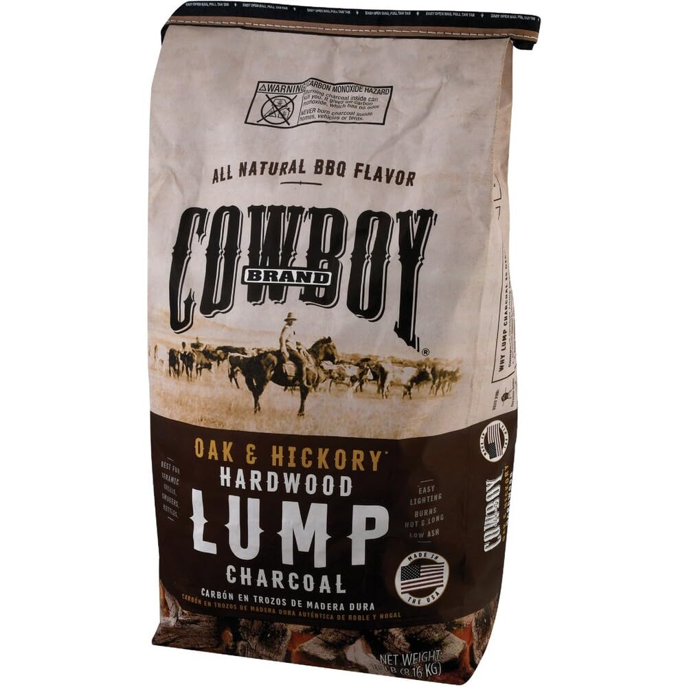 Hardwood Lump Charcoal, 18 lb J77566