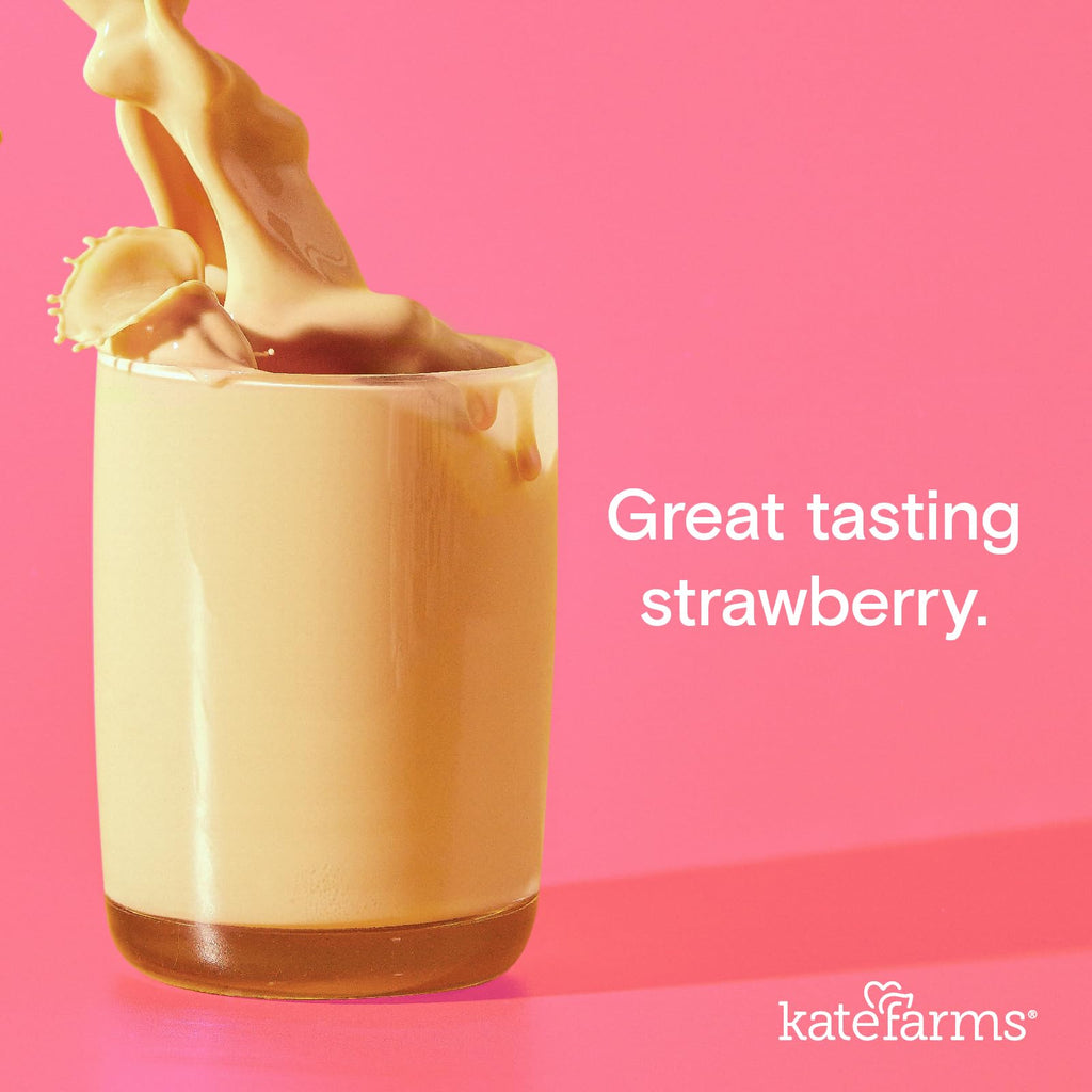 Organic Strawberry High Calorie Shake 20g Protein 12 Pack C153