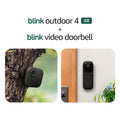 Wireless Video Doorbell + Outdoor Camera with Sync Module I34602