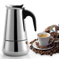 Stainless Steel Stovetop Espresso Maker 300ml 6 cup N6548