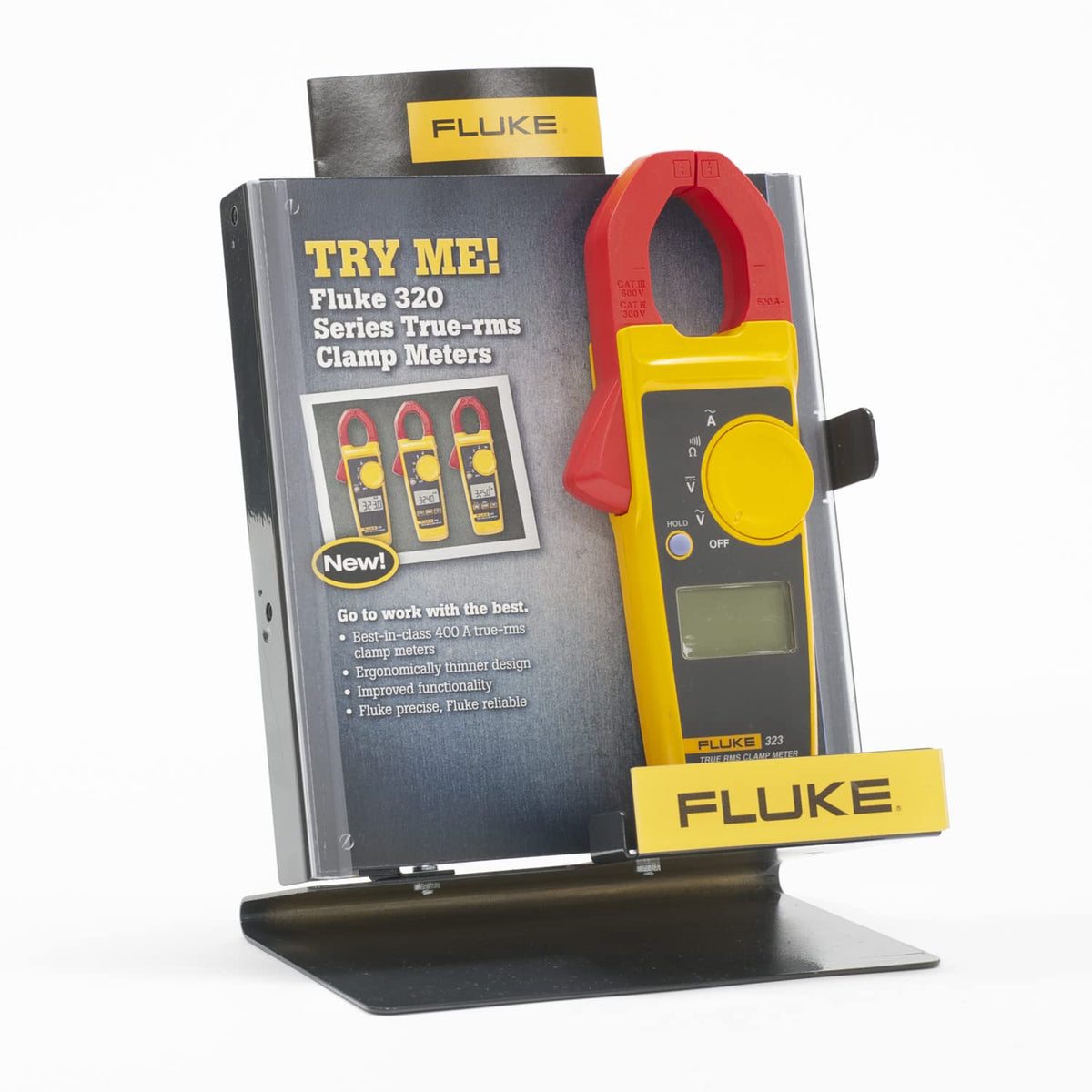 Clamp Meter, Measures AC Current to 400 A & AC/DC Voltage to 600 V J9037