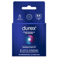 Ribbed Dotted Lubricated Latex Condoms, 3 Count K376475
