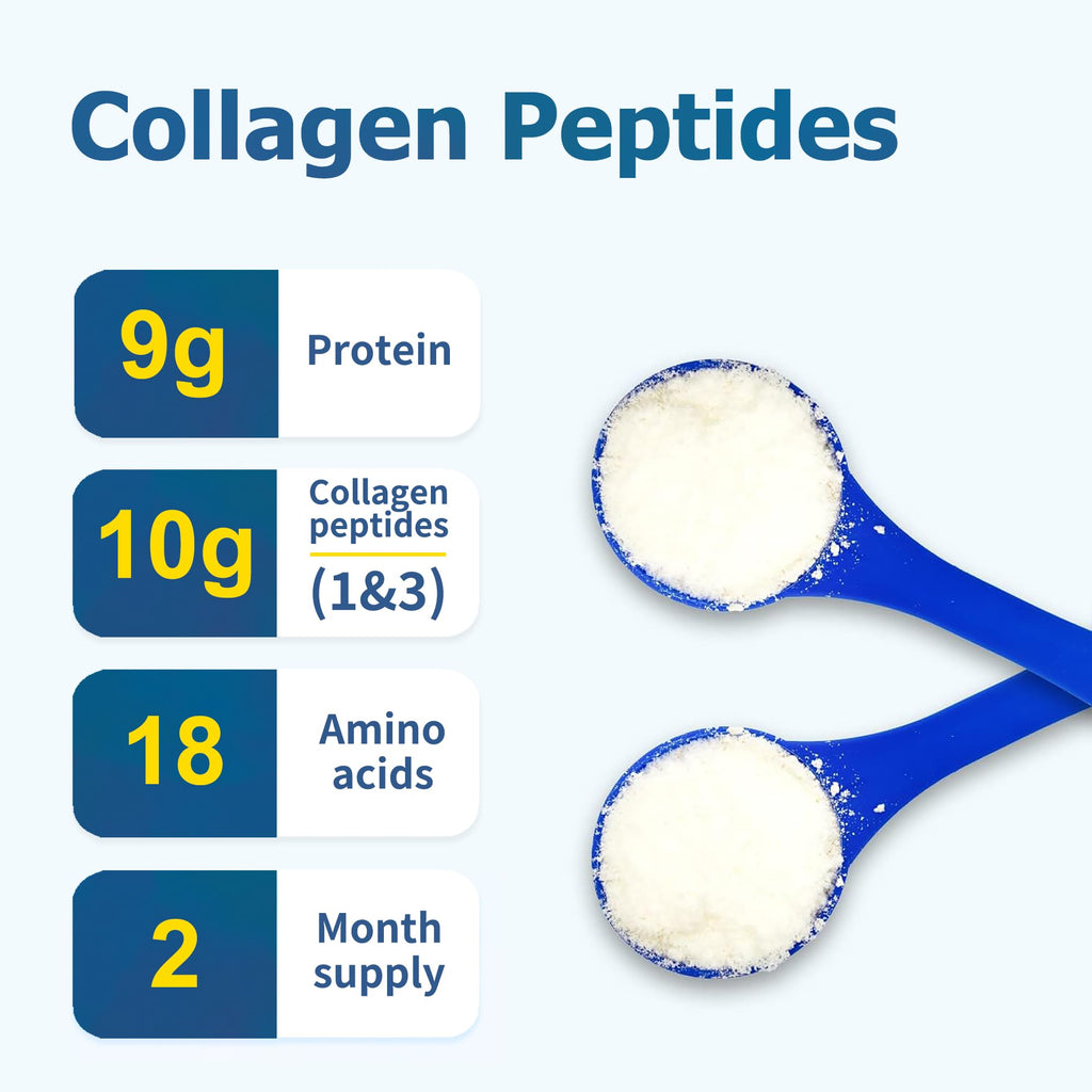 Unflavored Grass-Fed Collagen Peptides Powder 1.32 LBS K8456