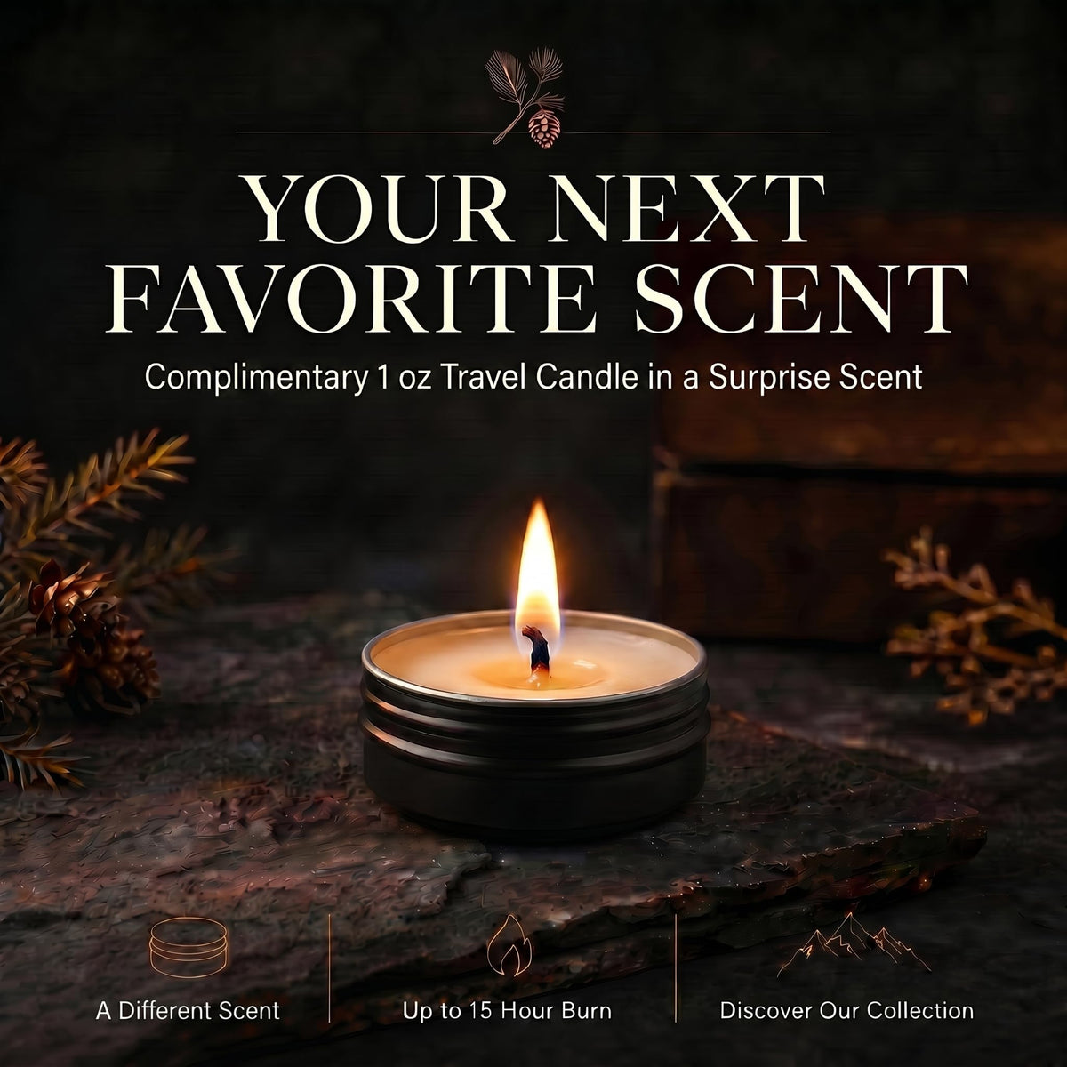 Scented Candle 16 oz Pack of 2 Z2000