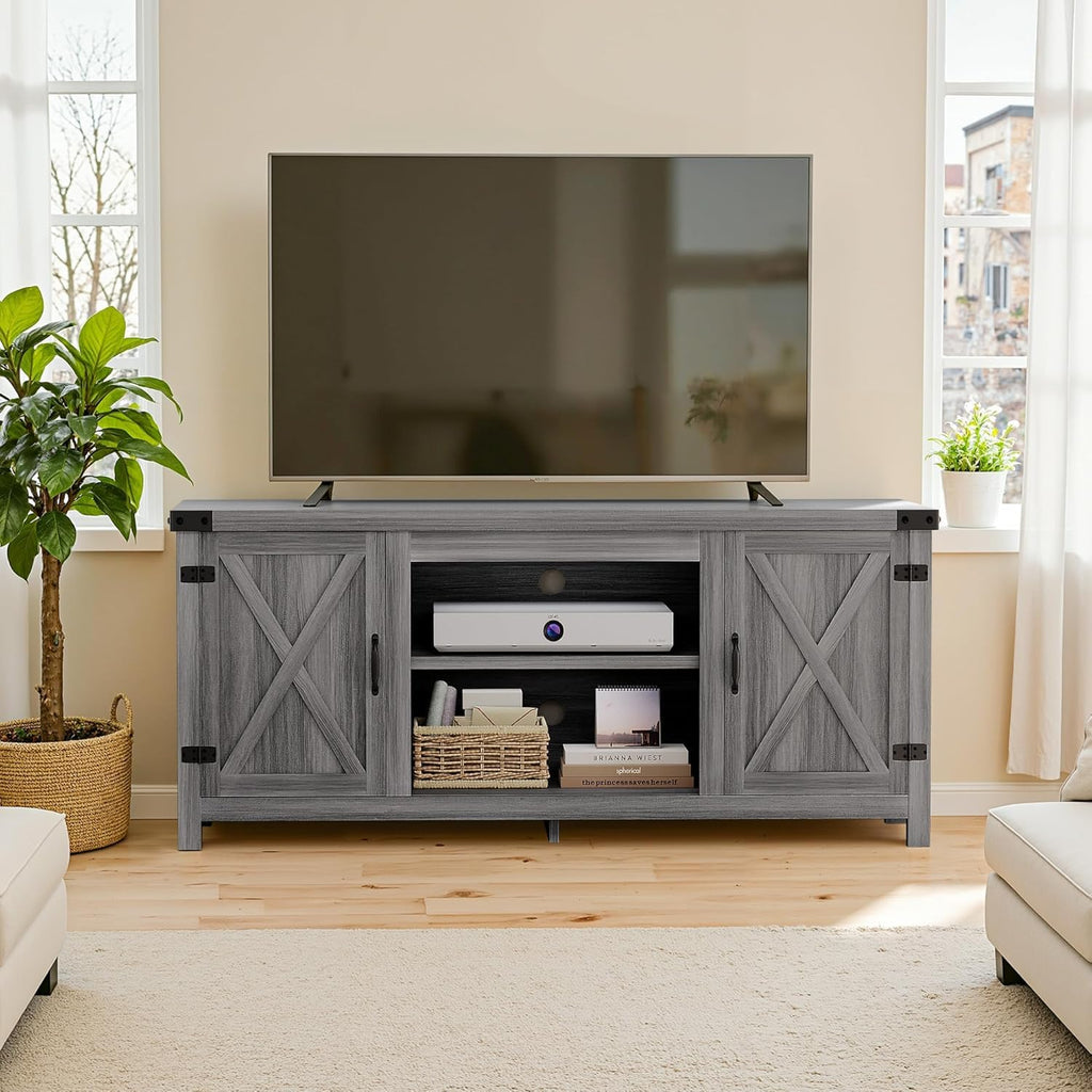 Modern Farmhouse TV Stand for 65" TV C810