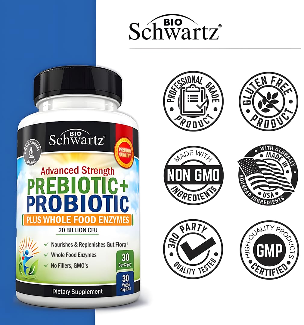 Prebiotics & Probiotics 30 Capsules R220