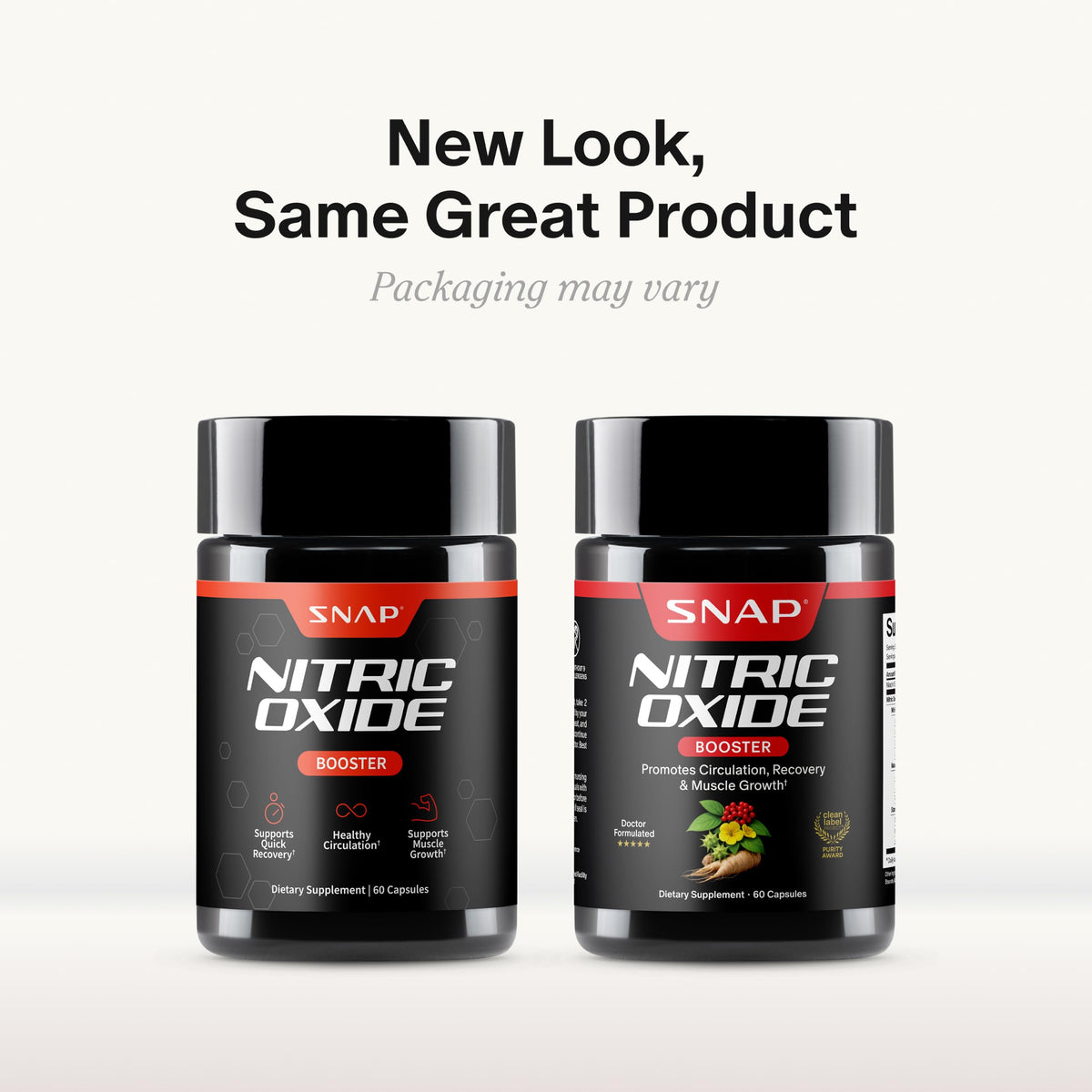Prostate Health + Nitric Oxide Booster Bundle, 90+60 Caps W45856