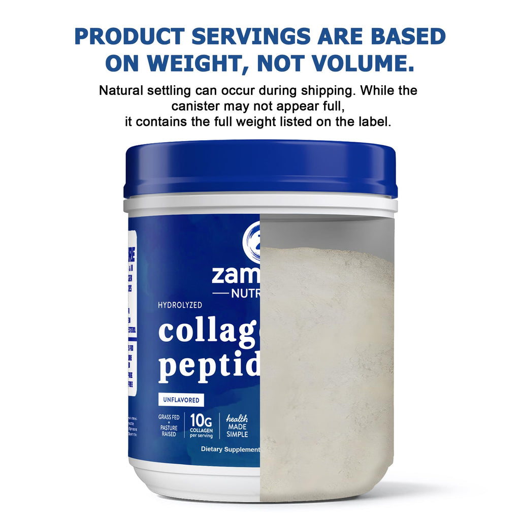 Unflavored Grass-Fed Collagen Peptides Powder 1.32 LBS K8456