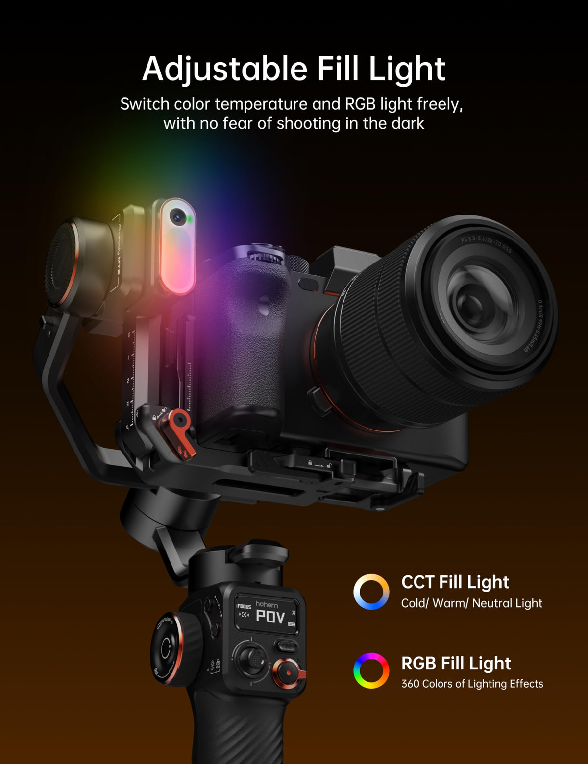 3-Axis Camera Gimbal Stabilizer T4862