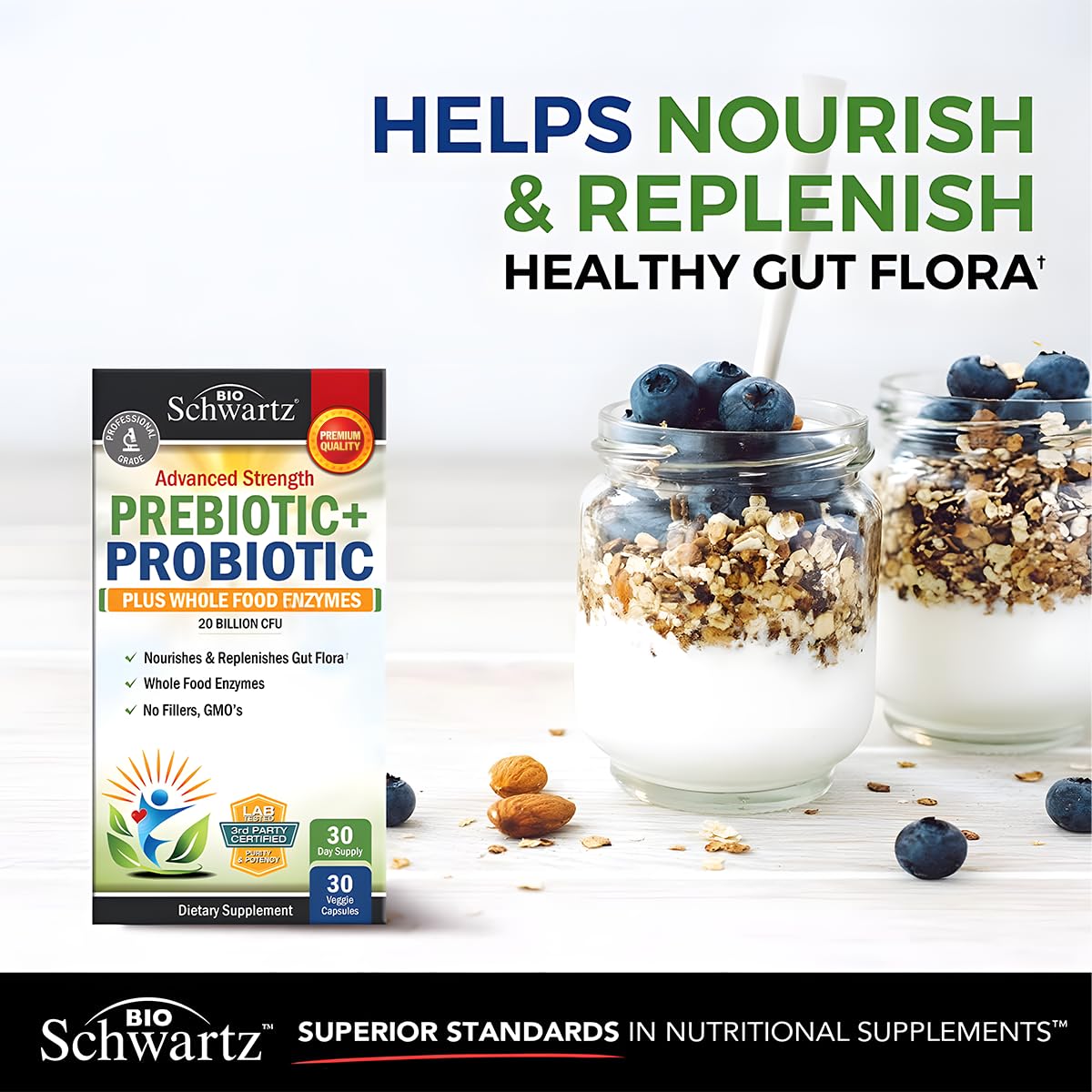 Prebiotics & Probiotics 30 Capsules R220