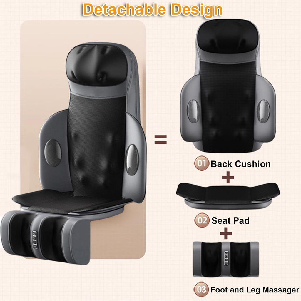 Shiatsu Back Massager with Heat T165