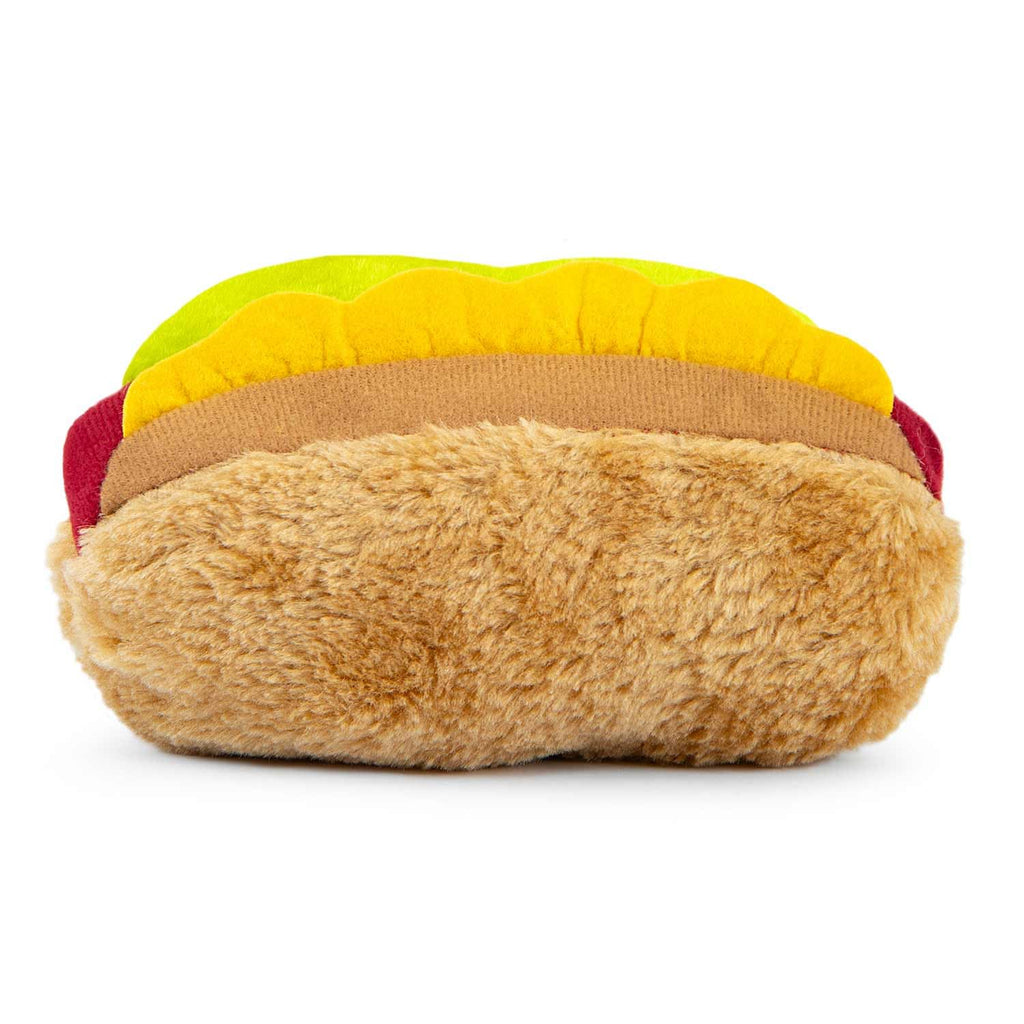 Plush Food Themed Dog Toy with Squeaker, 6 inch W1323