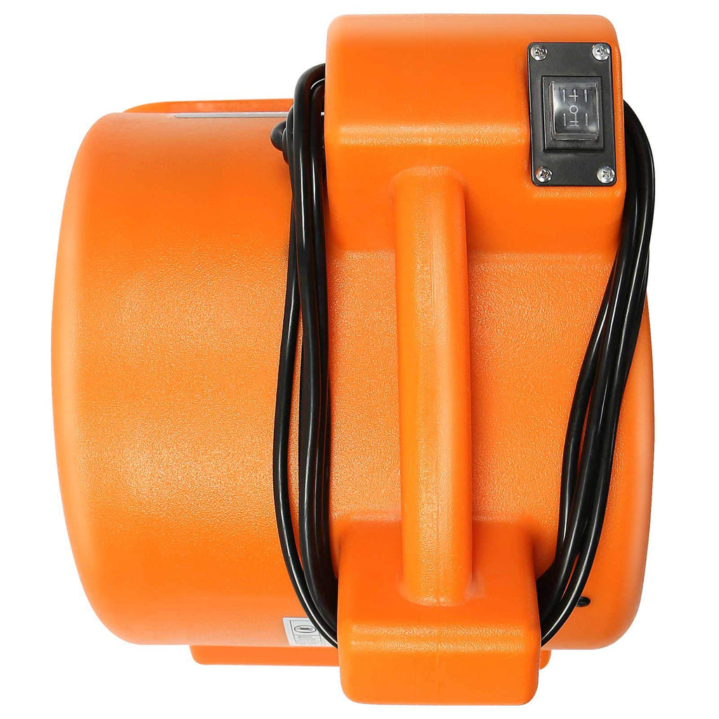 2 Speed 1/2 HP Orange Air Mover Floor Fan O9264