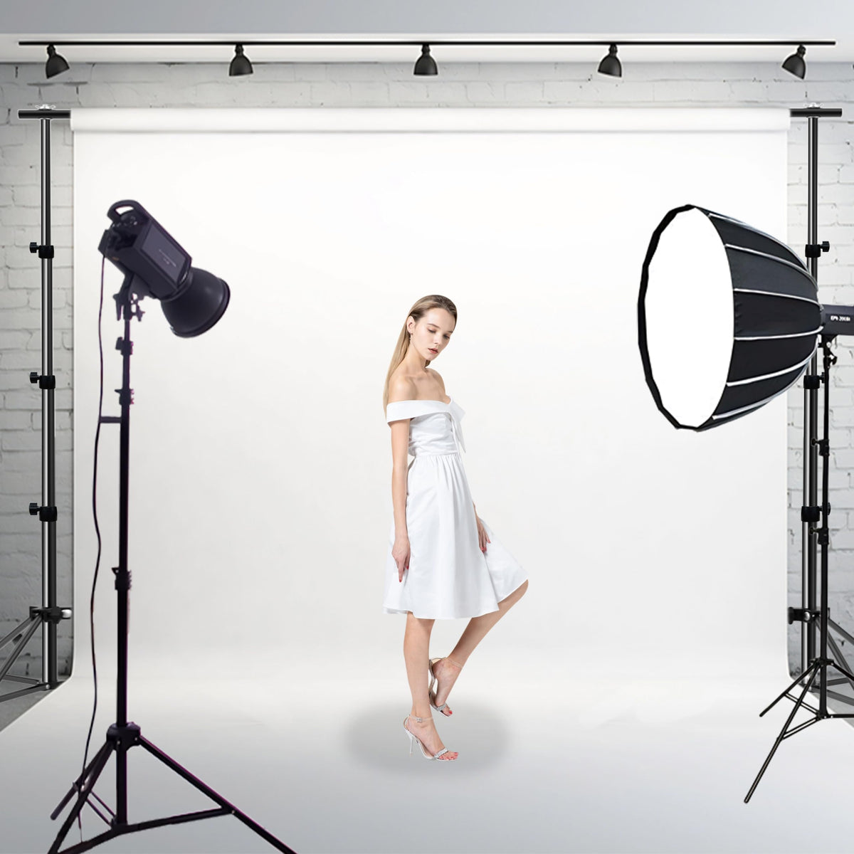 Adjustable Photo Backdrop Stand 9ft x 10ft with Carry Bag X490513