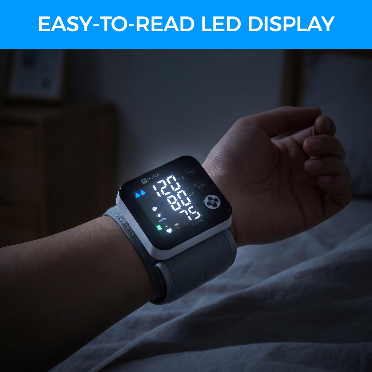 Wrist Blood Pressure Monitor E786609