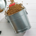 6-Gallon Galvanized Steel Storage Can with Locking Lid H7100