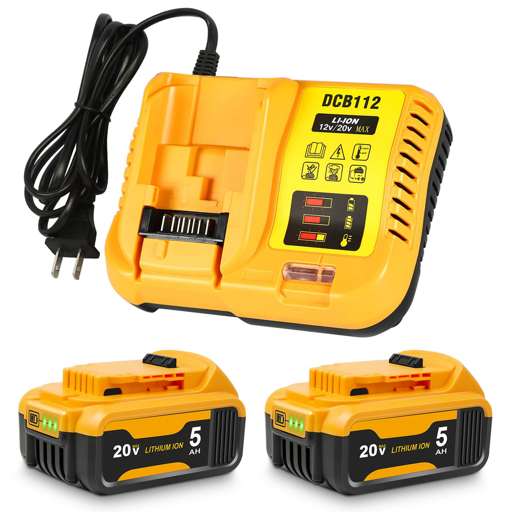 5.0Ah 20V Max Battery with Charger B8086