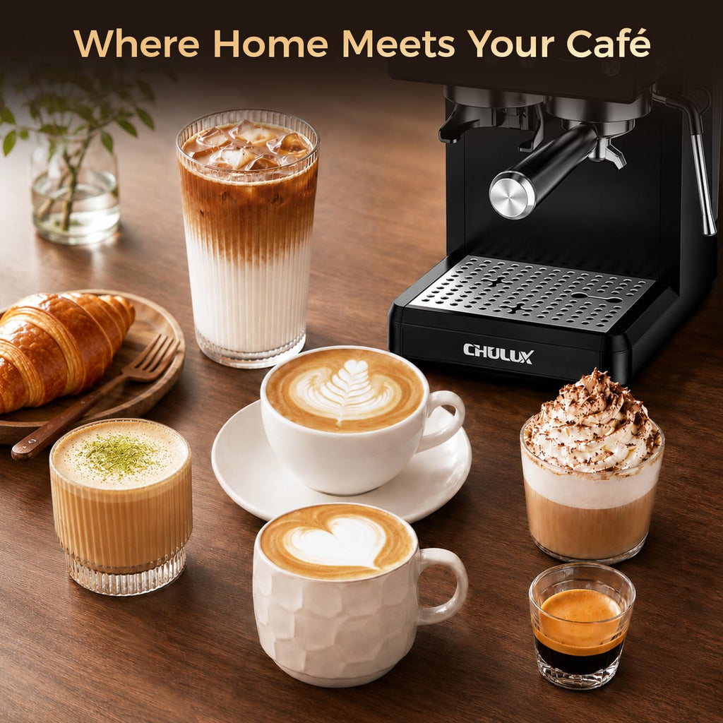 20Bar Espresso Machine with Conical Burr Grinder P694091