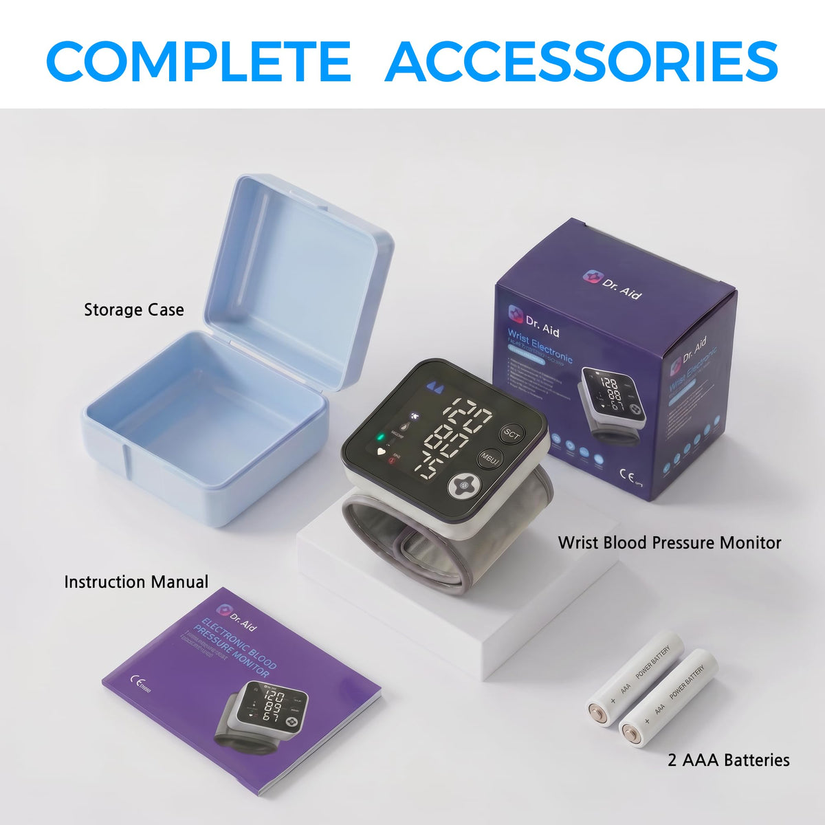 Wrist Blood Pressure Monitor E786609