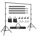 Adjustable Photo Backdrop Stand 9ft x 10ft with Carry Bag X490513