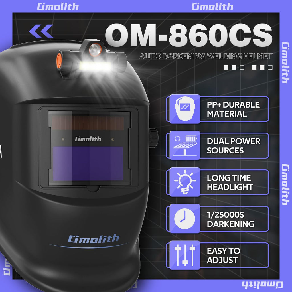 Auto-Darkening Welding Helmet True Color Shade 4/9-13 F17680