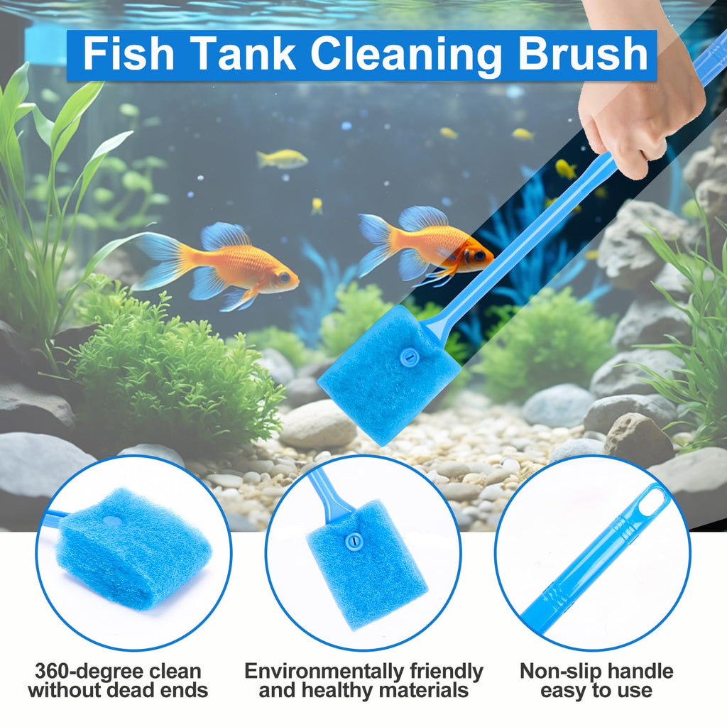 Fish Tank Cleaning Kit Set of 4 Pieces U693