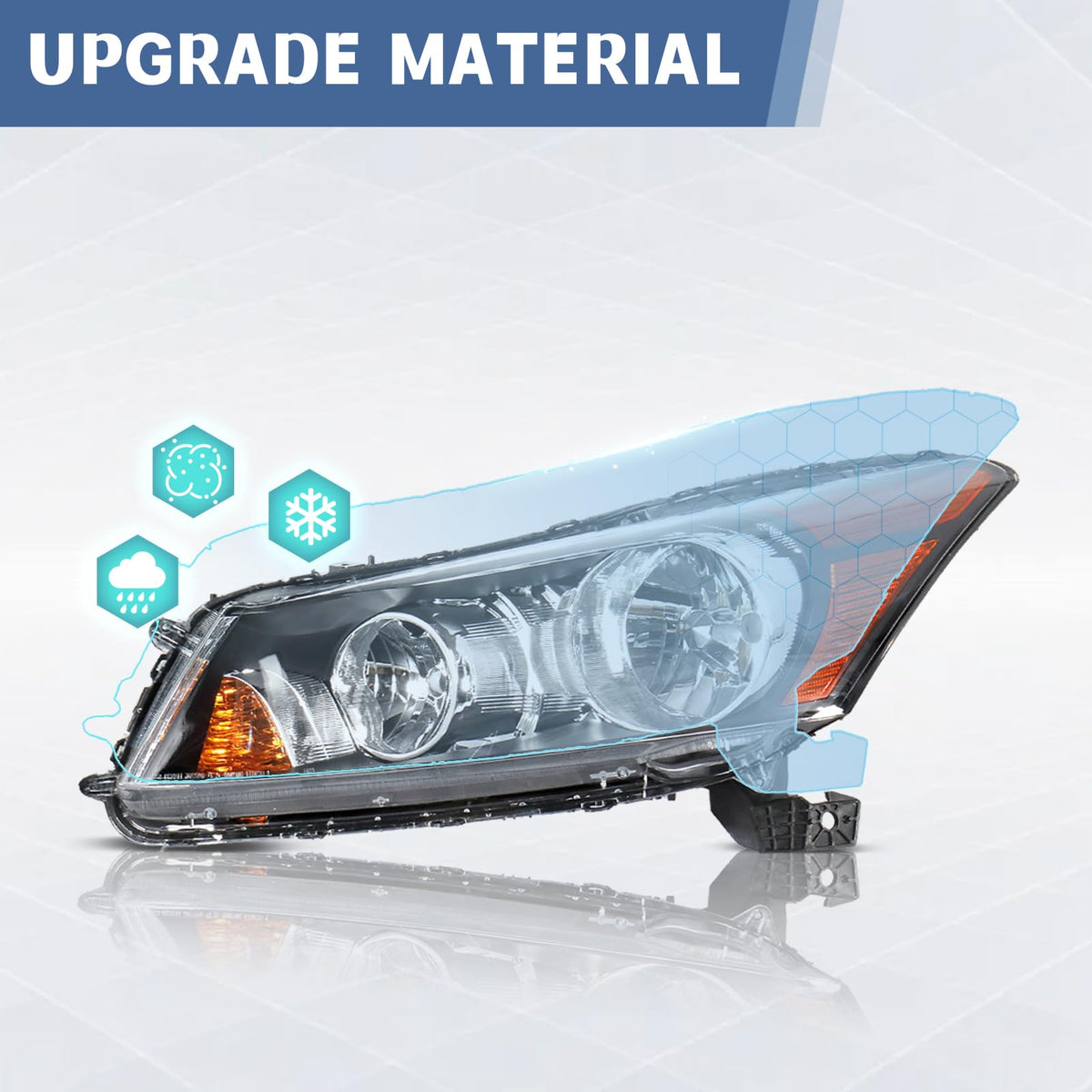 Headlights Assembly Replacement 4Dr T3351