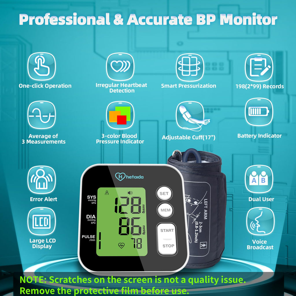 Blood Pressure Monitor Upper Arm I3948