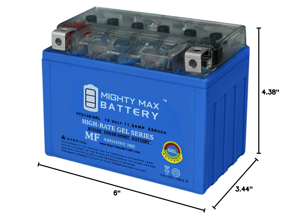 YTZ14S 230CCA GEL Battery A9573