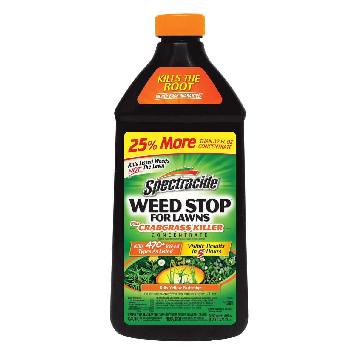 Weed and Crabgrass Killer Concentrate 40 Oz F8891