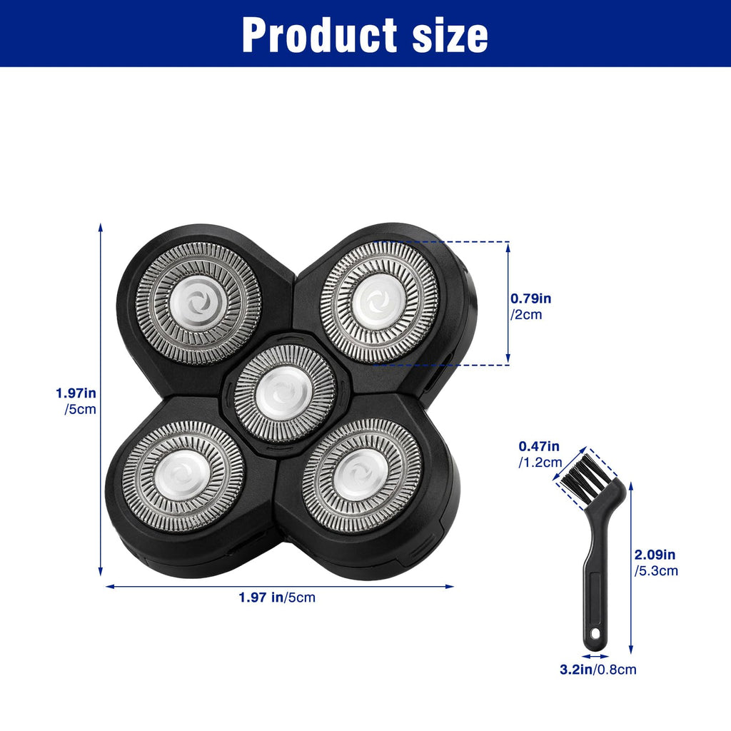 5 Pack Replacement Blades for Electric Razor I432603