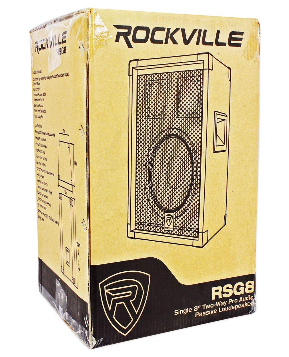 8" 2-Way 8-Ohm Passive Speaker G358
