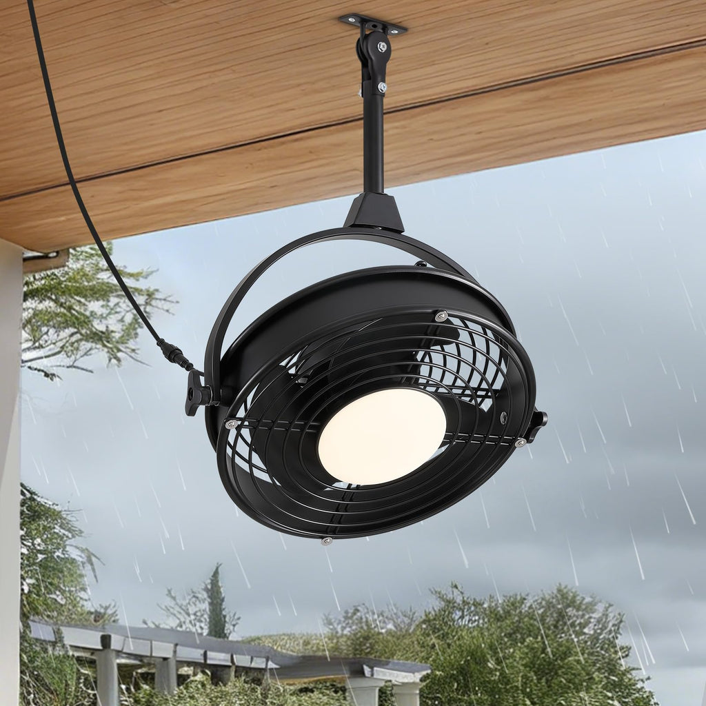 20" Outdoor Ceiling Fan with Lights T2301