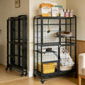 Collapsible Metal Wire Cat Cage O2671