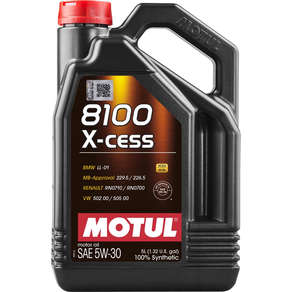 5W-30 100% Synthetic Engine Oil 5 L H71817