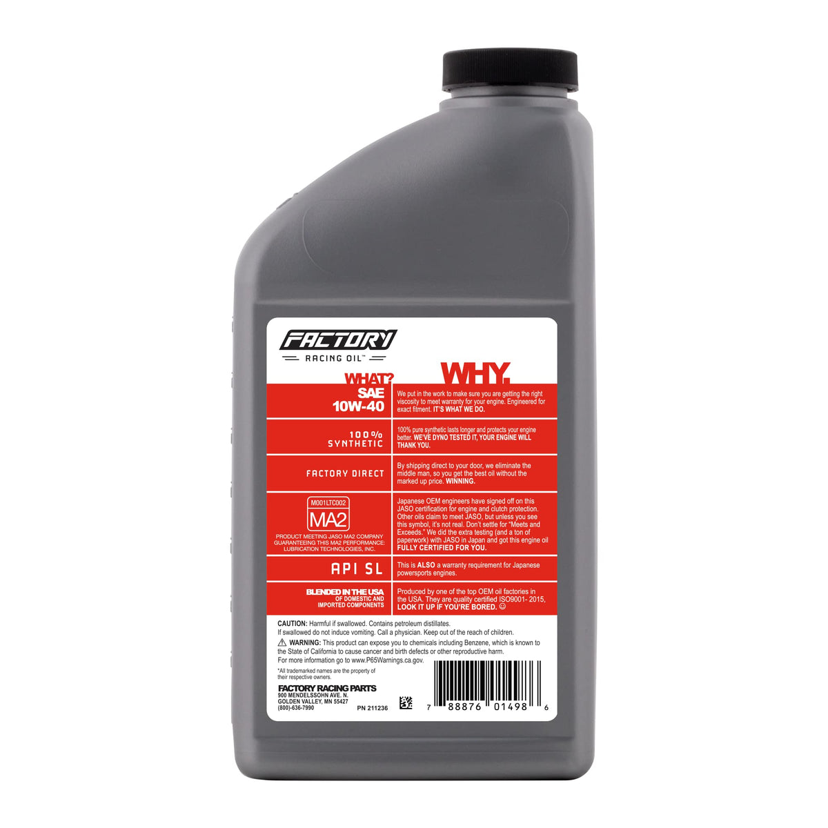 Oil Change Kit F2695